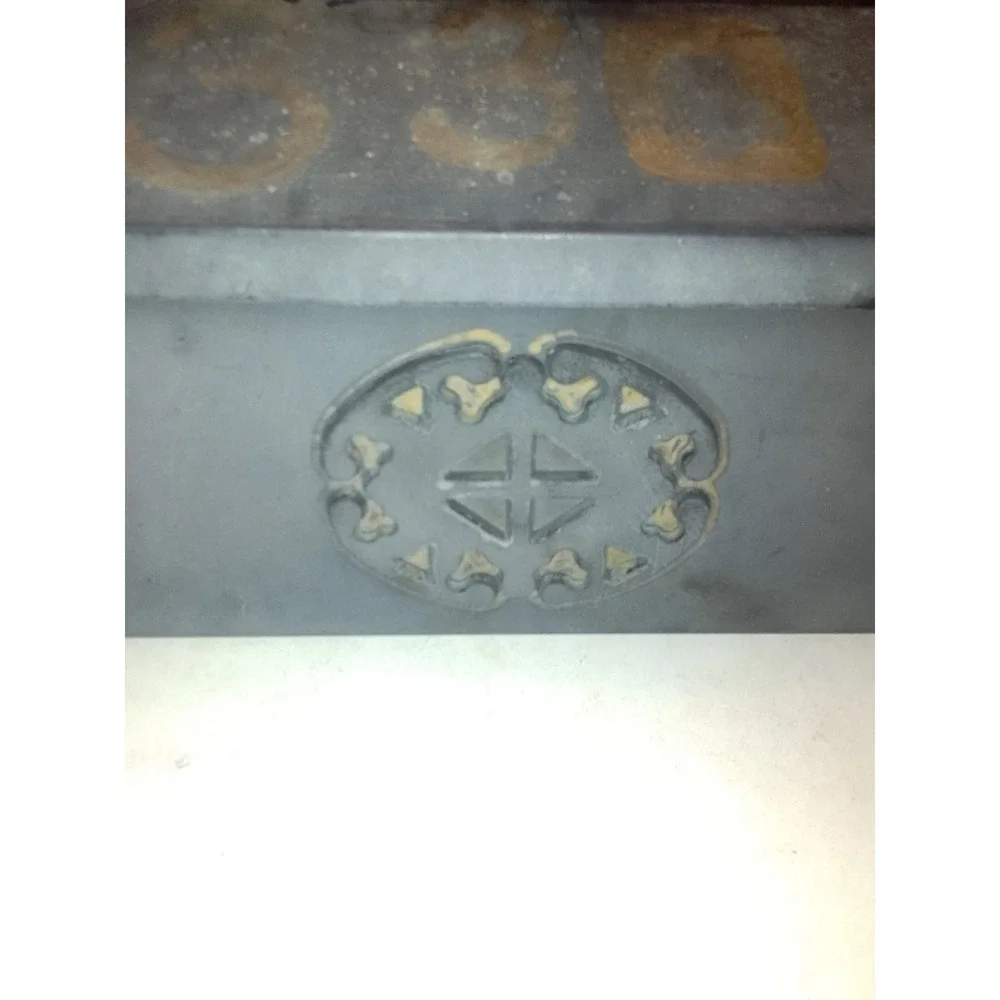 Vintage Mid Century Metal Black Mailbox Wall‎ Mount Box 15